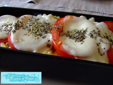 poulet coquillettes mozzaFAIT