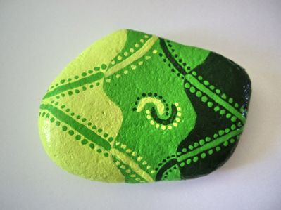 Losange en vert