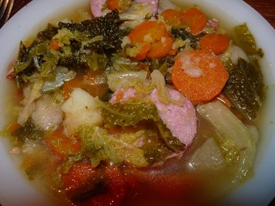 la soupe au choux de Sandrine