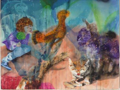 17 juin 2011, aquarelle sur papier, 113x149cm