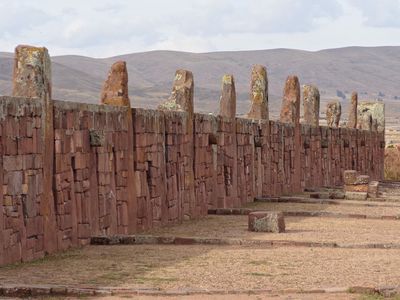 Bolivie-Tiahuanaco (mur)