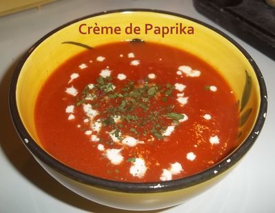 Crème paprika 2