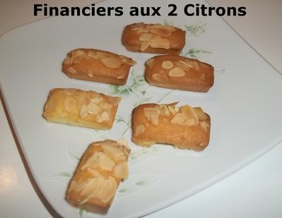 Financiers citrons 3