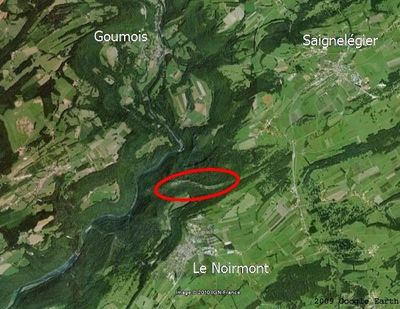 Carte de localisation des Sommêtres Carte localisation Sommêtre bis