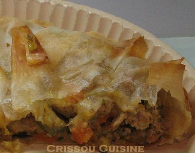 pastilla kefta poulet et carottes part
