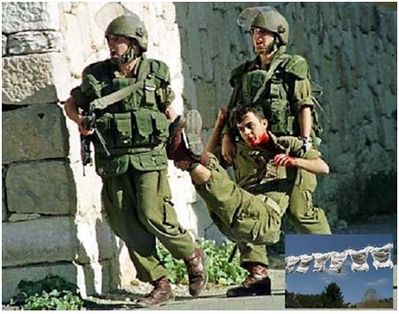 Soldats juifs portent des couches 2