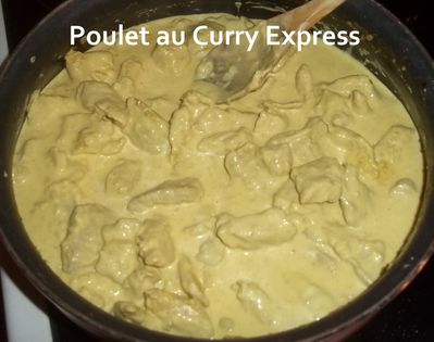 Poulet curry 1