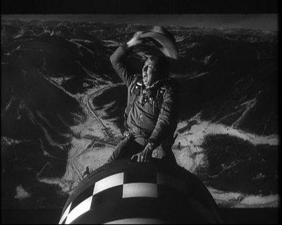 Le major Kong sur la bombe