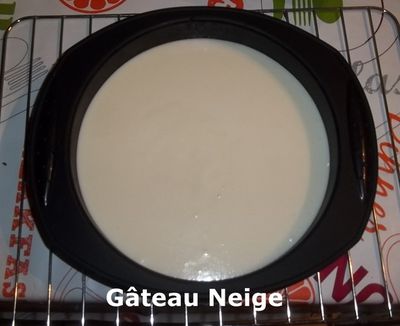 Gâteau neige 1