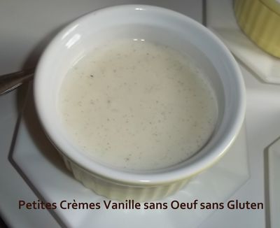 Cremes vanille sans oeuf gluten 3