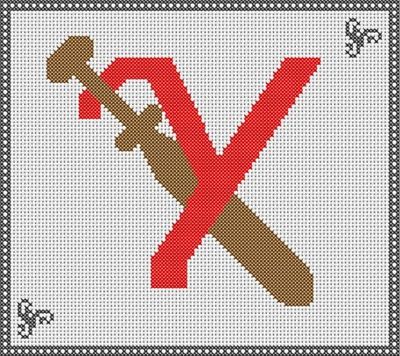 Alphabet fuseau Y