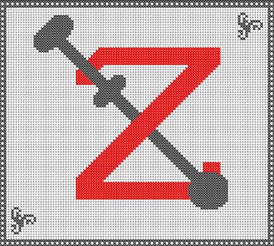Alphabet fuseau Z