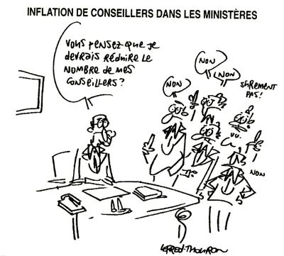 Inflation de conseillers dans les ministères - [lefred-Tho