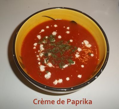 Crème paprika 1