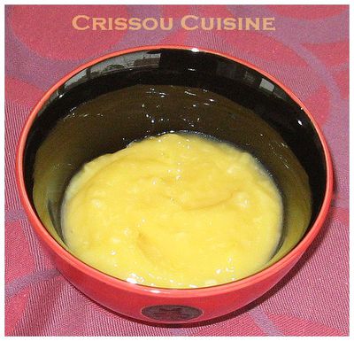bergamote curd