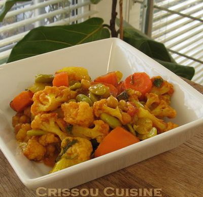 curry légumes marocains