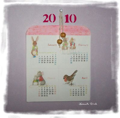 calendrier 2010 Delphine Doreau 1