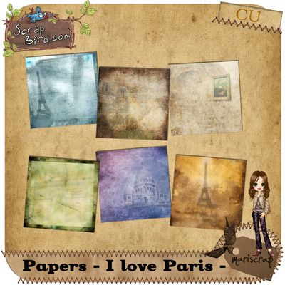 mariscrap papiersCU loveParis SB