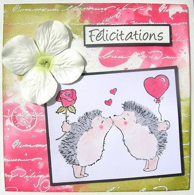 mariage hérissons