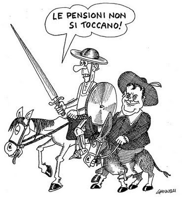 Le pensioni non si toccano
