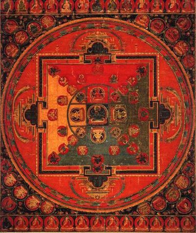 Tibet esojusri mandala