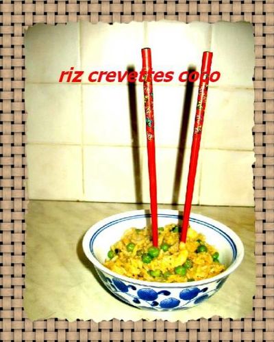 riz crevettes coco