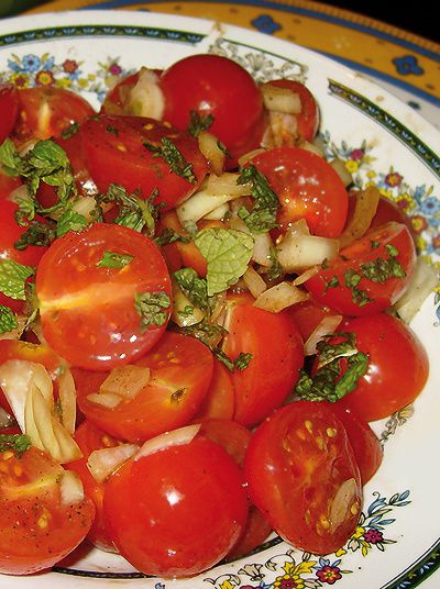 salades tomates cerises