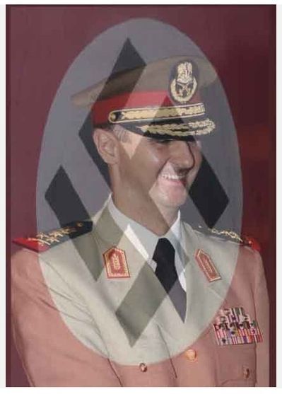 Assad as Nazi