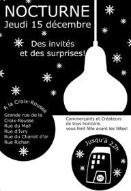 Flyer Nocturne X Rousse dec 2011