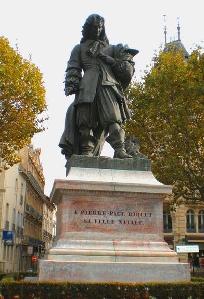 Statue de Riquet a Béziers 01