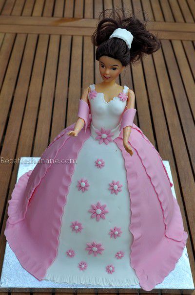 article gateau princesse 3d