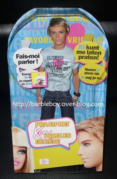 Sweet talking ken discount doll