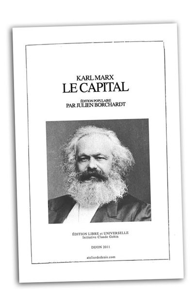 Karl Marx "Le Capital" (édition populaire) un ebook pdf gratuit  l