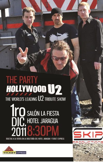 The Party Hollywood U2 Salon La Fiesta Hotel Jaragua 2011