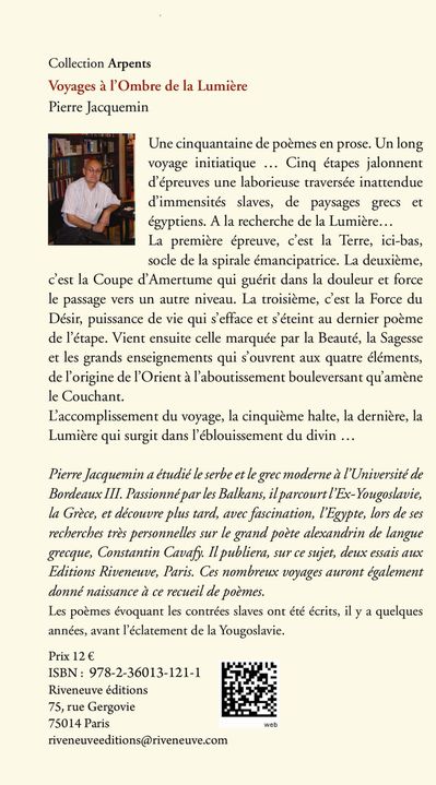 couverture voyages à l'ombre de la lumièreJacqueminB