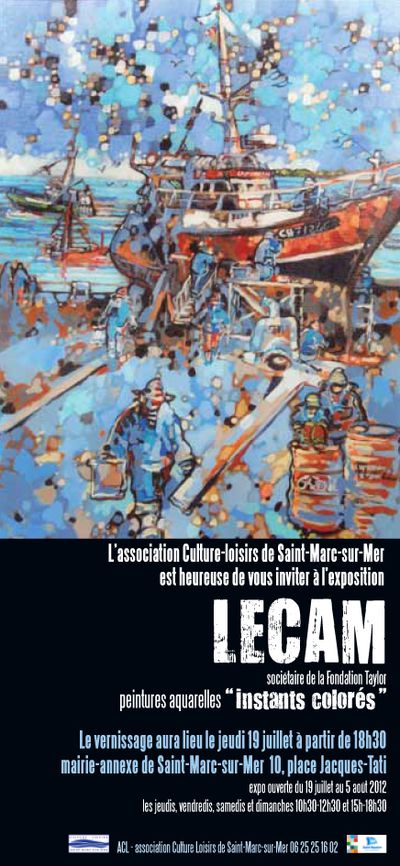 Culture loisirs invit expo Lecam 05 2012