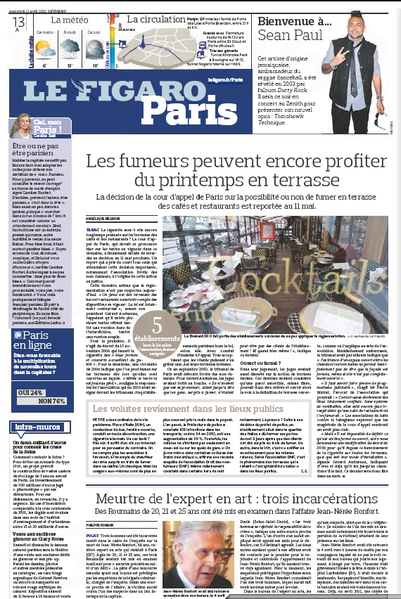 Le Figaro, 11 avril 2012