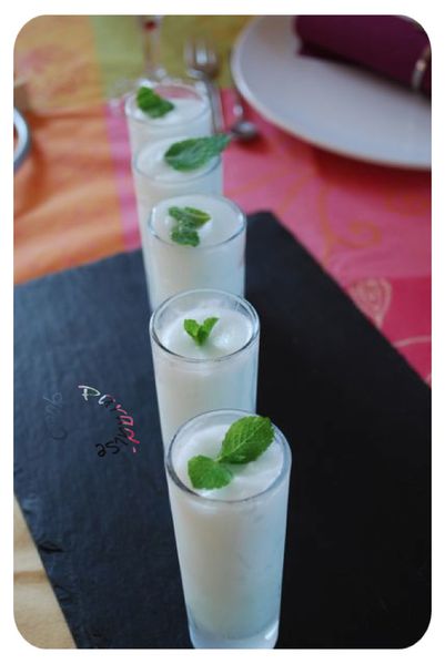 sorbet menthe