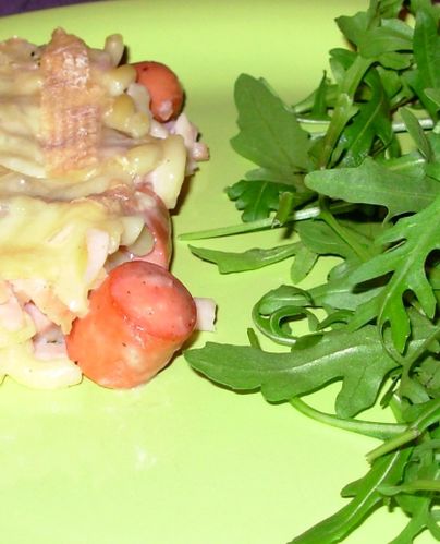 Gratin de coquillettes au munster5