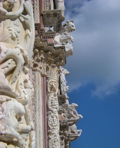 Sienne--facade-Duomo
