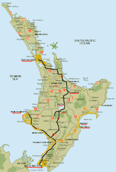 Ile du Nord_Nouvelle-Zélande