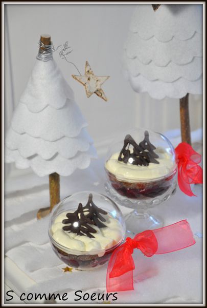 Boules De Noel Facon Foret Noire