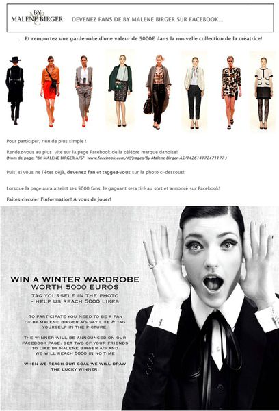 In and out fashion - concours Malene Birger