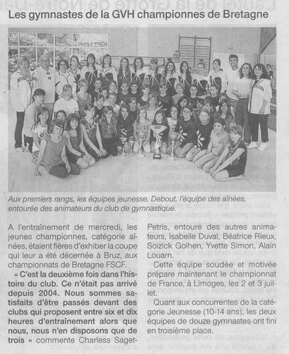 gymnastique FSCF