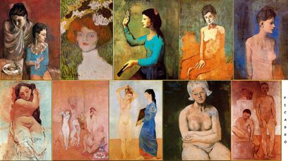 PICASSO Pablo choix d'oeuvres