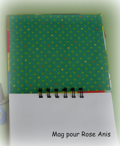 Carnet robin intérieur