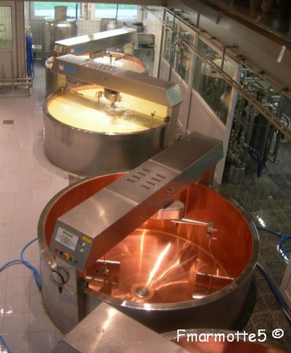 Gruyère fabrication