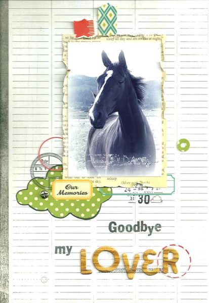 Good bye my lover