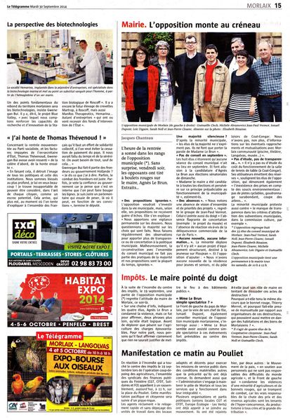 Conférence de Presse Opposition