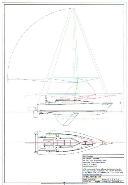 PLAN BATEAU MAT COUCHE